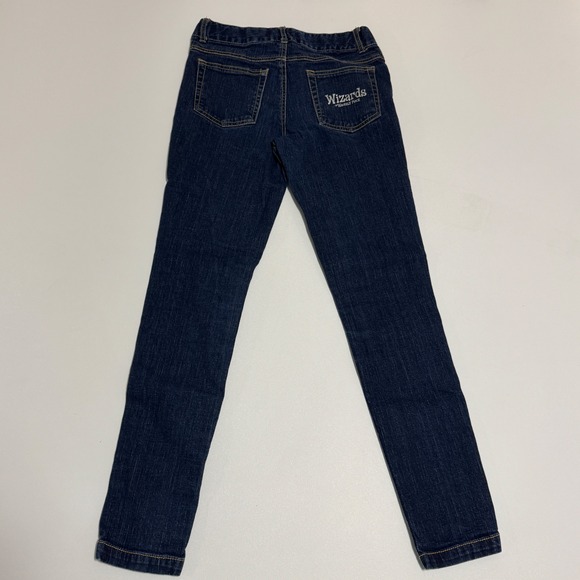 Disney Wizards of Waverly Place Girls Skinny Jeans Size 12 Dark Wash Y2K - Picture 6 of 7